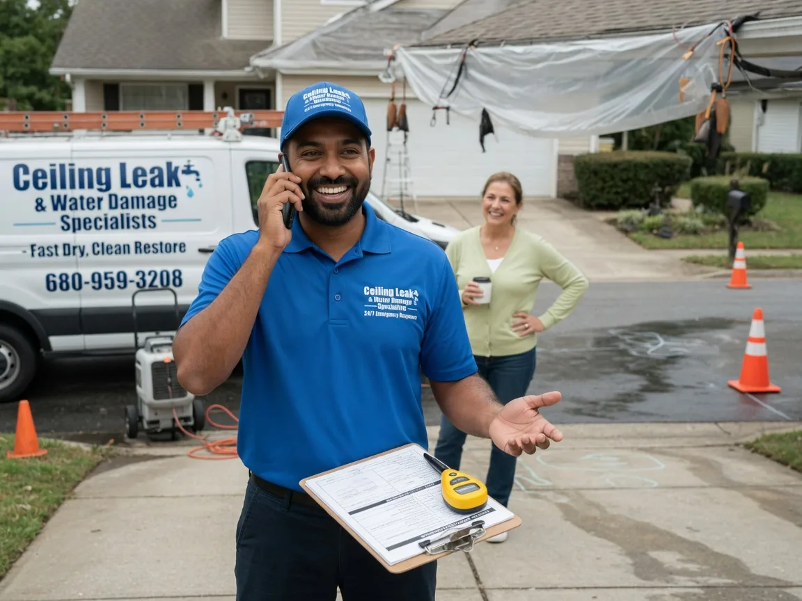 Ceiling Leak Cleanup Middle Village, NY FAQs